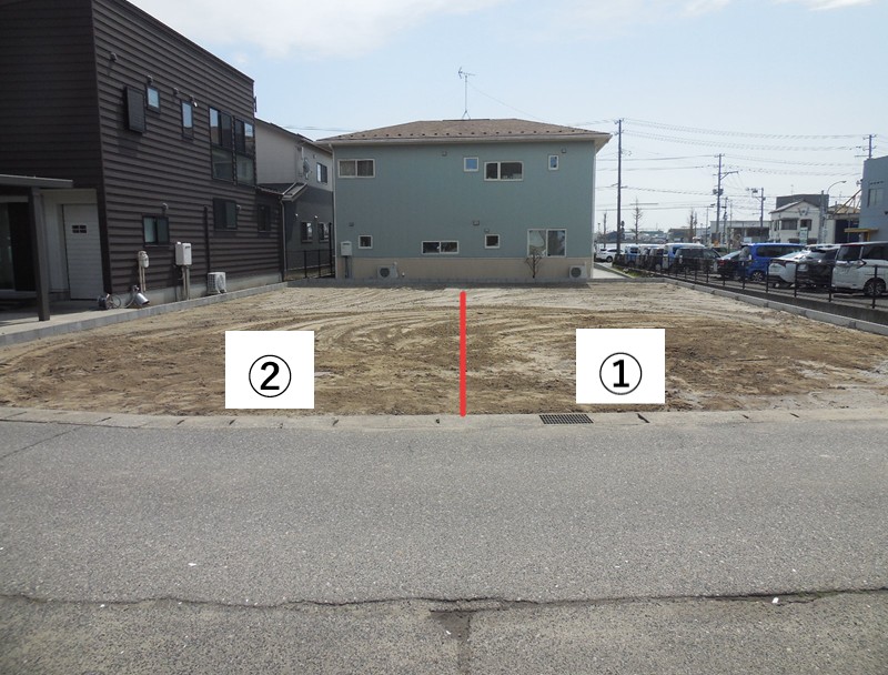 クリックで写真を表示:物件番号:T102511/居住用/土地/更地/新潟県新潟市東区/1,250万円/大形小学校/大形中学校/マーケットシティ河渡まで約850m! 物件番号:T102511/居住用/土地/更地/新潟県新潟市東区/1,250万円/大形小学校/大形中学校/マーケットシティ河渡まで約850m!