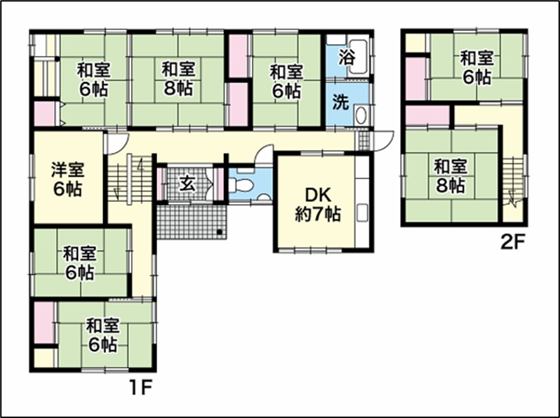 クリックで写真を表示:物件番号:I1250725/居住用/売家/空家/新潟県新潟市北区/680万円/松浜小学校/松浜中学校/8DKですので二世帯家族、福祉施設、社員寮等にもご使用できます。 物件番号:I1250725/居住用/売家/空家/新潟県新潟市北区/680万円/松浜小学校/松浜中学校/8DKですので二世帯家族、福祉施設、社員寮等にもご使用できます。